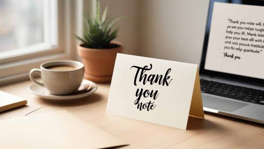 Professional Thank You Messages for Appreciation