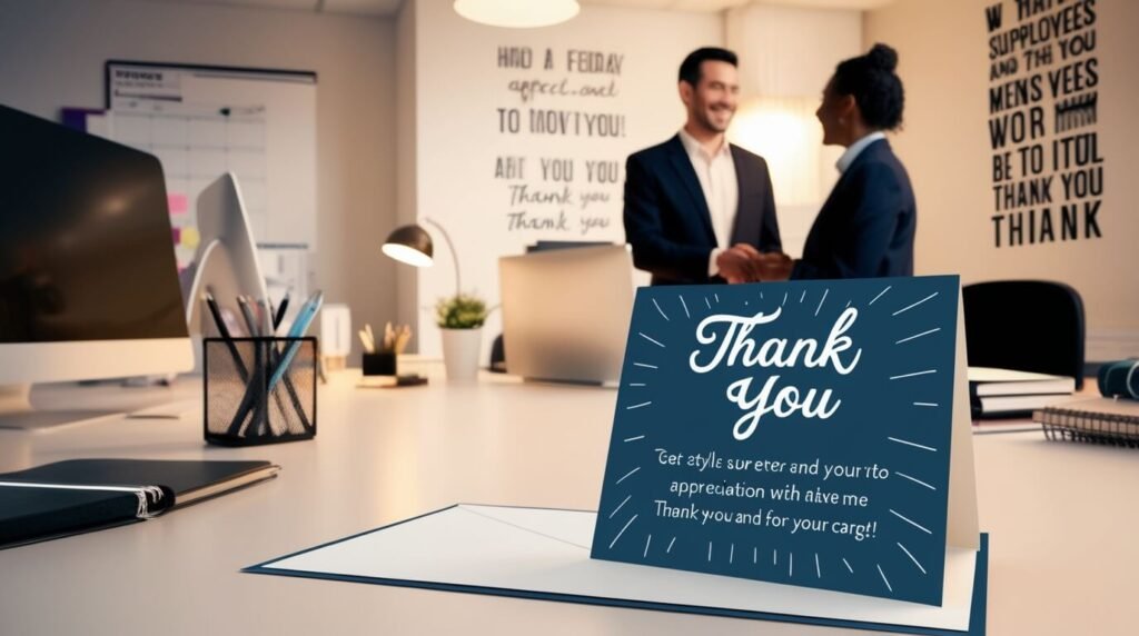 Professional Thank You Messages for Appreciation to Your Boss